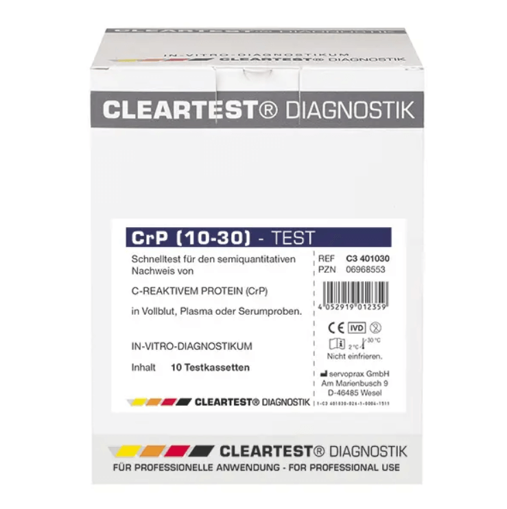 CrP (10/30) Entzündungsparameter Schnelltest - CLEARTEST